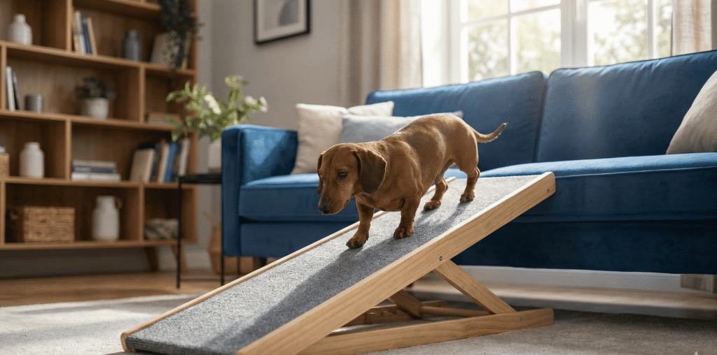 Home 8 Dachshund Stairs Ramp Slide